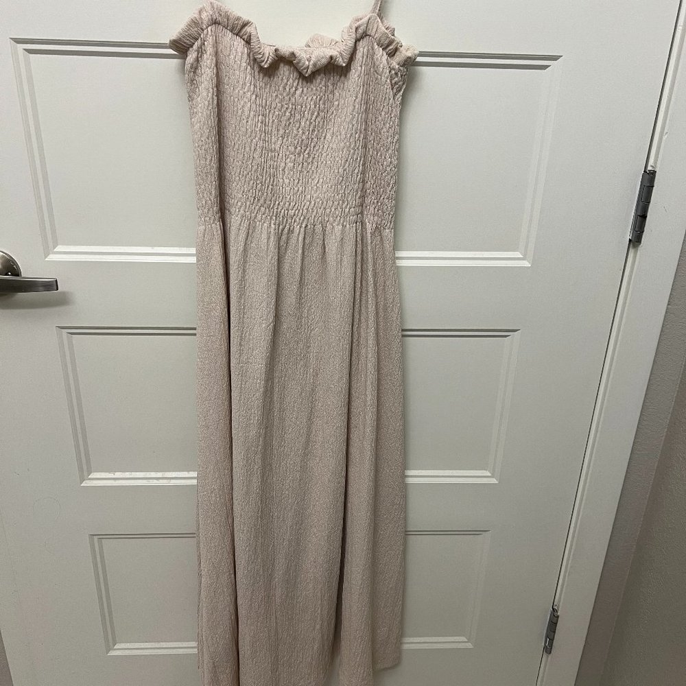 H&M Pale Pink Midi Dress